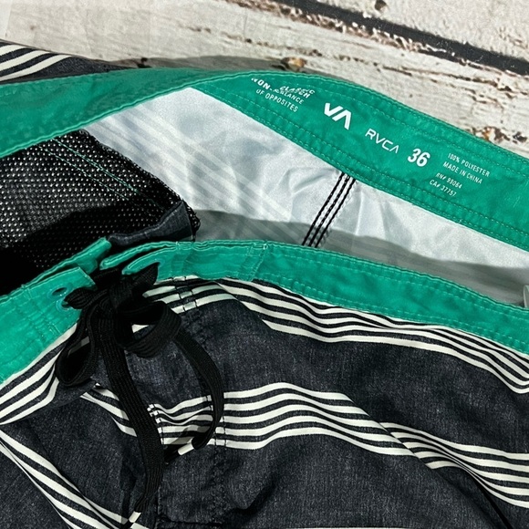 RVCA Board Shorts Swim Trunks Swimwear Men's Summer - Picture 2 of 8